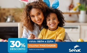 Senac EAD oferece 30% de desconto em todos os cursos livres em abril